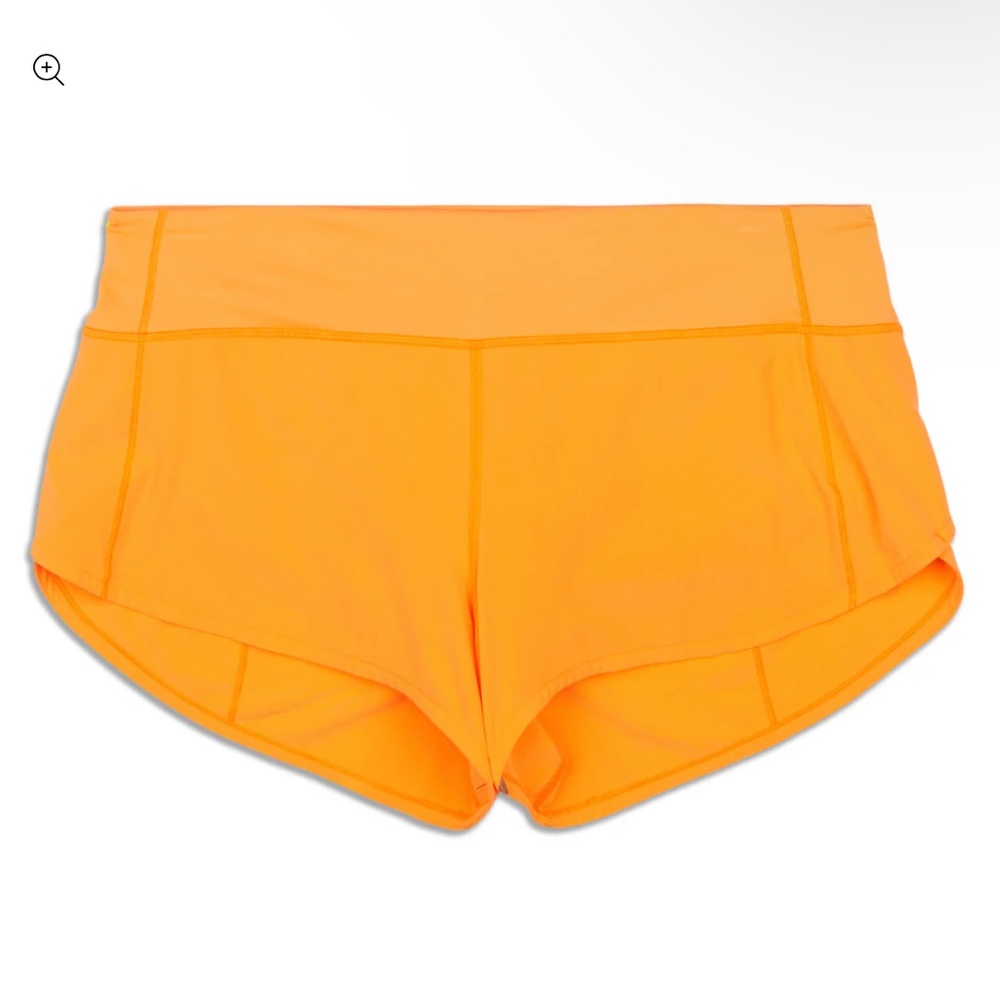 Lululemon speed up shorts size 2